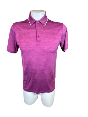 Men's Walter Hagen Polo Shirt, Size s Purple d8